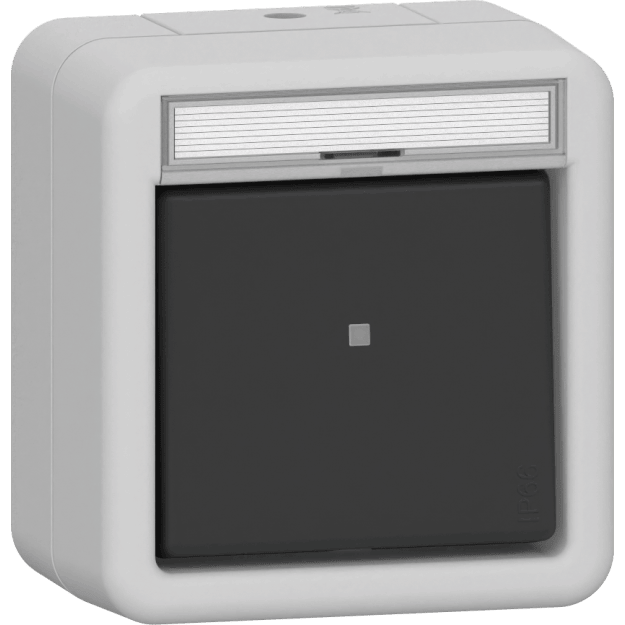 Gira 315231 Wipptaster Schließer sMK BSF WD AP Grau