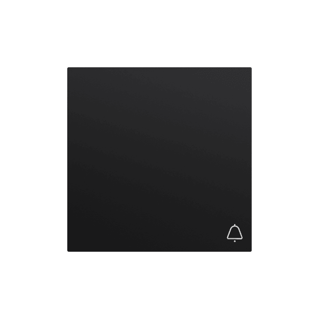Gira 328674 Wippe Symbol Klingel System 70 Schwarz matt