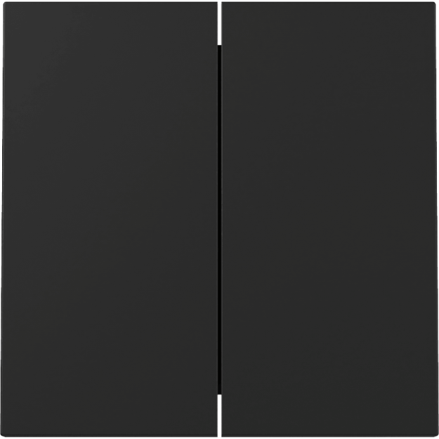 Gira 329574 Wippe 2f System 70 Schwarz matt