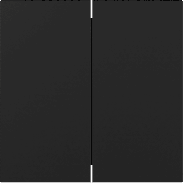 Gira 349574 Wippe 2f gerade System 70 Schwarz matt
