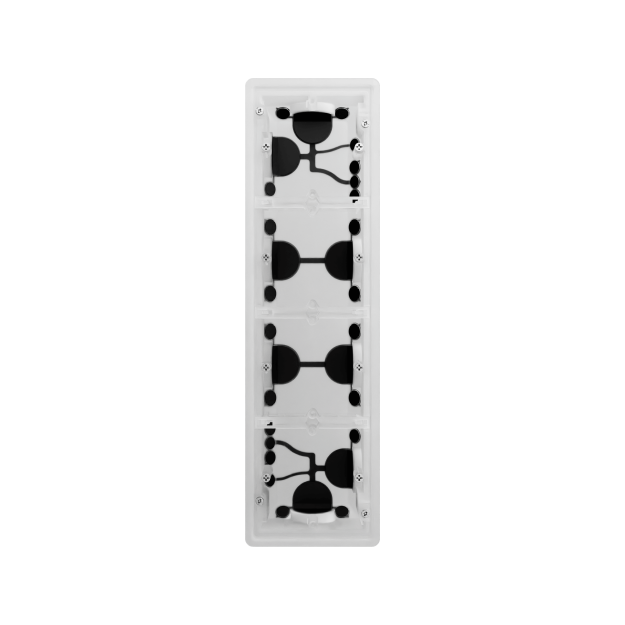 Gira 375700 Gebinde Gerätedose 4f