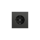 Gira 418074 SCHUKO-Steckdose SRK System 70 Schwarz matt