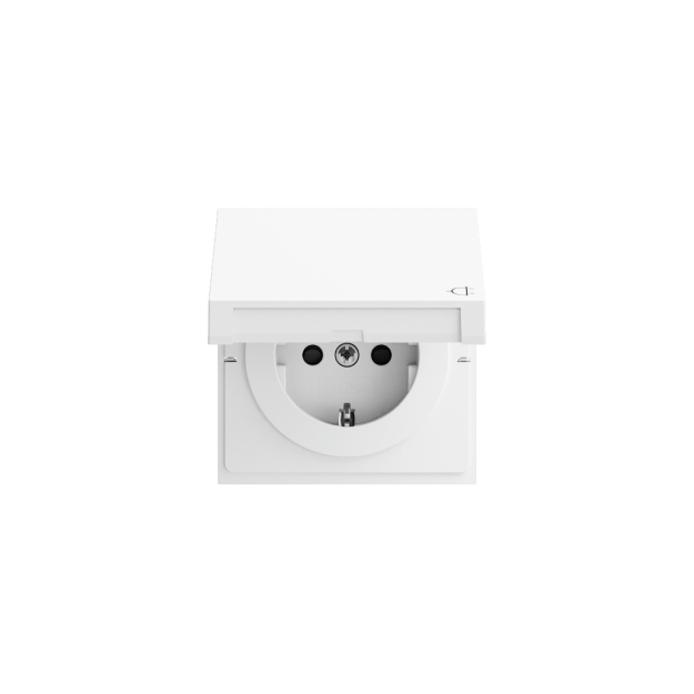 Gira 441472 SCHUKO-Steckdose KD + SP System 70 Reinweiß matt