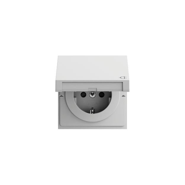 Gira 441476 SCHUKO-Steckdose KD + SP System 70 Grau matt