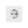 Gira 445372 SCHUKO-Steckdose SP System 70 Reinweiß matt