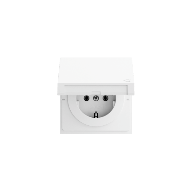 Gira 445472 SCHUKO-Steckdose KD System 70 Reinweiß matt