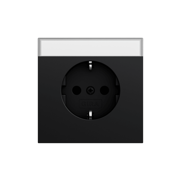Gira 445774 SCHUKO-Steckdose BSF System 70 Schwarz matt
