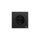 Gira 445874 SCHUKO-Steckdose Aufdruck EDV System 70 Schwarz matt