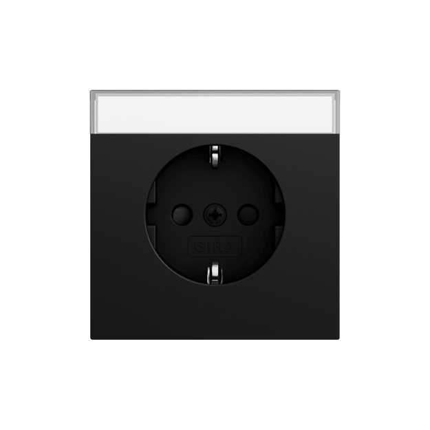 Gira 446274 SCHUKO-Steckdose BSF + SP System 70 Schwarz matt
