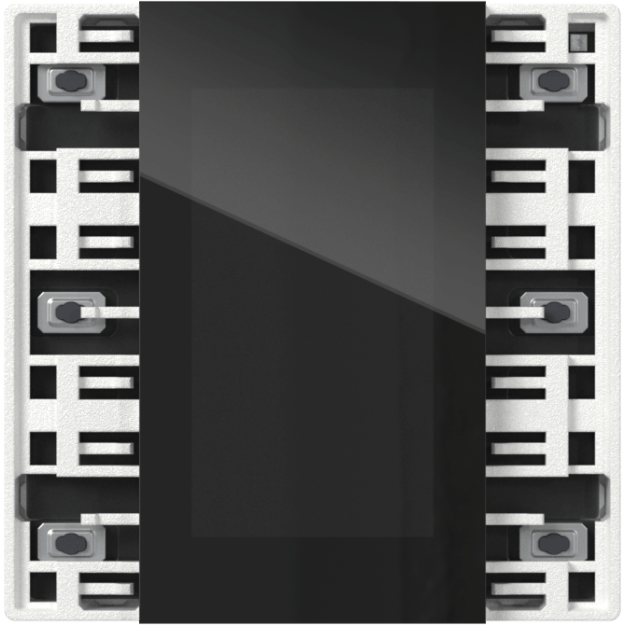 Gira 5015003 Tastsensor 4.55 Plus 1f/3f KNX Weiß