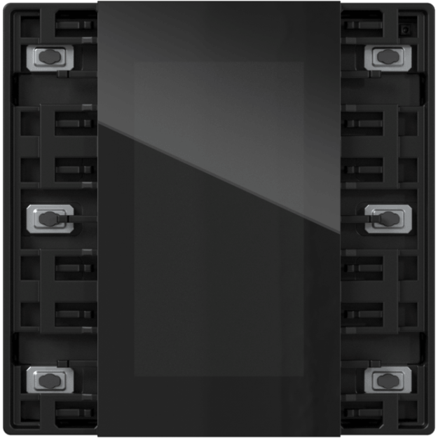 Gira 5015050 Tastsensor 4.55 Plus 1f/3f KNX Schwarz