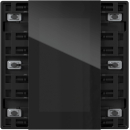 Gira 5015050 Tastsensor 4.55 Plus 1f/3f KNX Schwarz