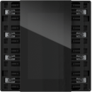 Gira 5016050 Tastsensor 4.55 Plus 2f/4f KNX Schwarz