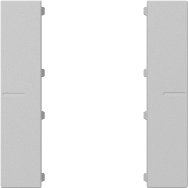Gira 5017015 Wippenset 1f Tastsensor 4.55 Plus Grau matt