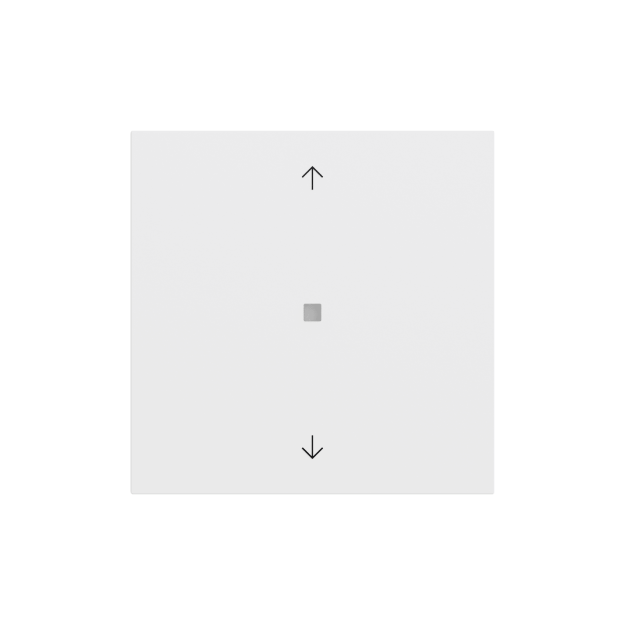 Gira 510572 RF Multi Bedienaufsatz 1f Pfeile KNX System 70 Reinweiß matt