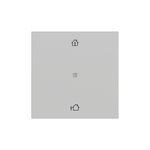 Gira 510676 RF Multi Bedienaufsatz 1f Heizmodus KNX System 70 Grau matt