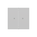 Gira 510776 RF Multi Bedienaufsatz 2f KNX System 70 Grau...
