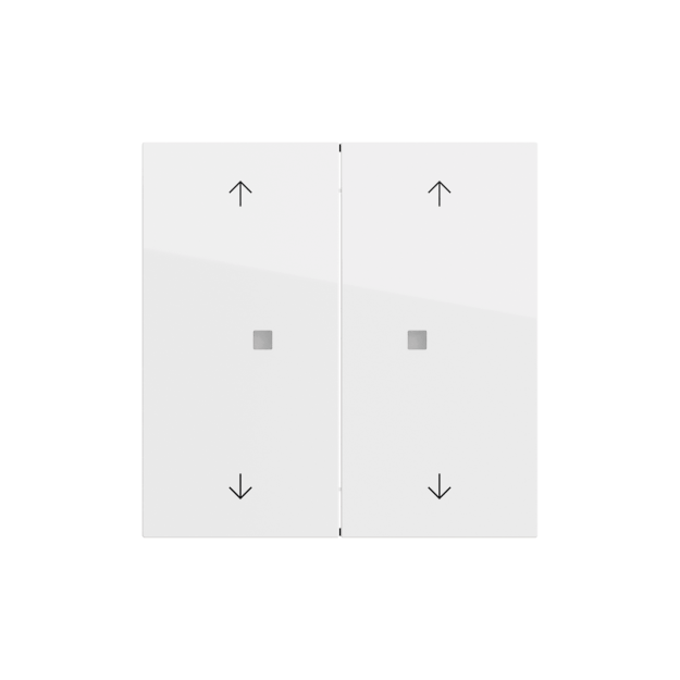 Gira 510870 RF Multi Bedienaufsatz 2f Pfeile KNX System 70 Reinweiß