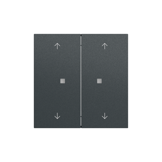 Gira 510873 RF Multi Bedienaufsatz 2f Pfeile KNX System 70 Anthrazit