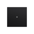 Gira 517174 Taster Wippe 1f OneKNX System 70 Schwarz matt