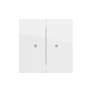 Gira 517370 Taster Wippe 2f OneKNX System 70 Reinweiß