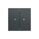 Gira 517373 Taster Wippe 2f OneKNX System 70 Anthrazit