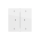 Gira 517470 Taster Wippe 2f Pfeile OneKNX System 70 Reinweiß
