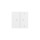 Gira 517572 Taster Wippe 2f unbedruckt/Pfeile OneKNX System 70 Reinweiß matt