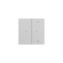 Gira 517576 Taster Wippe 2f unbedruckt/Pfeile OneKNX...