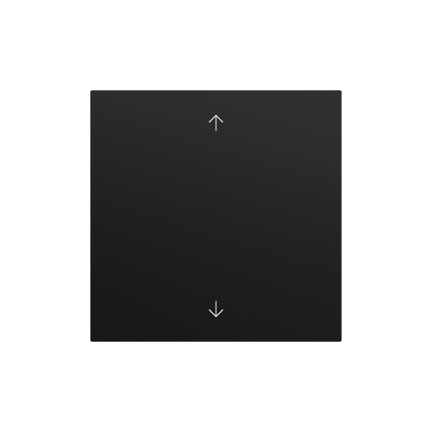 Gira 536174 S3000 Bedienaufsatz Pfeile System 70 Schwarz matt