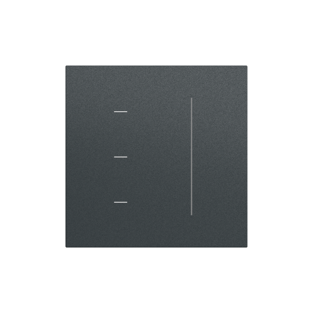 Gira 536573 S3000 Touchaufsatz System 70 Anthrazit
