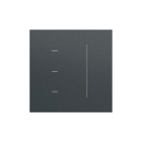 Gira 536573 S3000 Touchaufsatz System 70 Anthrazit