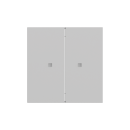 Gira 536976 Wippe 2f unbedruckt Kontrollfenster System 70...