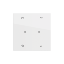 Gira 538470 Wippe 2f Audiostrg System 70 Reinweiß