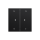 Gira 538474 Wippe 2f Audiostrg System 70 Schwarz matt