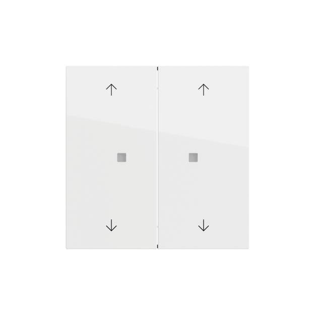 Gira 538670 Wippe 2f Pfeile Kontrollfenster System 70 Reinweiß