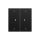 Gira 538674 Wippe 2f Pfeile Kontrollfenster System 70 Schwarz matt