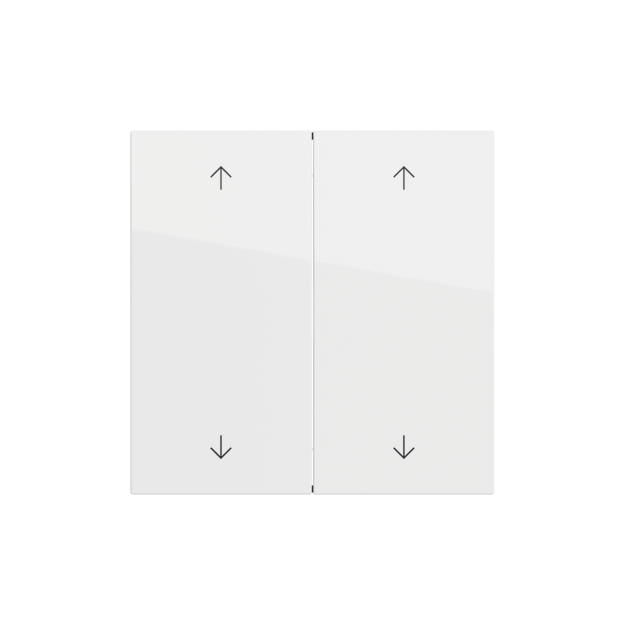 Gira 538770 Wippe 2f Pfeile Smart Home System 70 Reinweiß