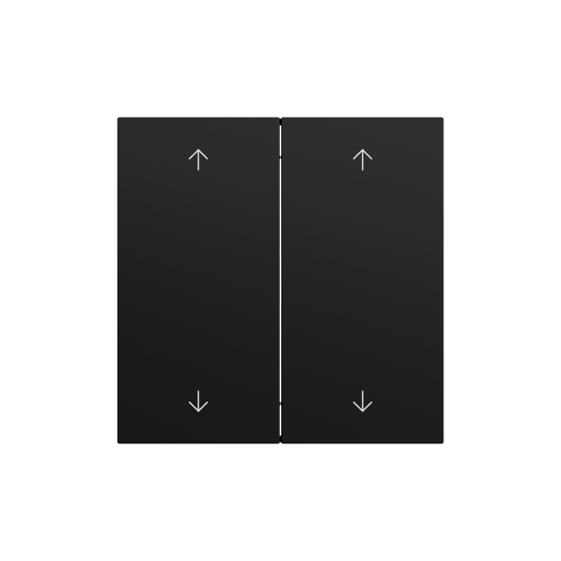 Gira 538774 Wippe 2f Pfeile Smart Home System 70 Schwarz matt