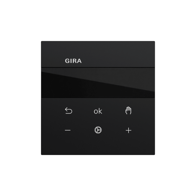 Gira 539374 S3000 RTR Display System 70 Schwarz matt