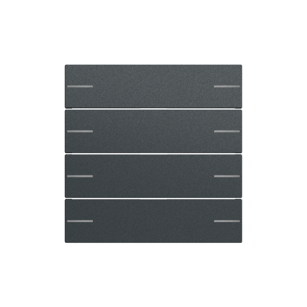 Gira 575473 Wippenset 4f Tastsensor 4.70 Anthrazit