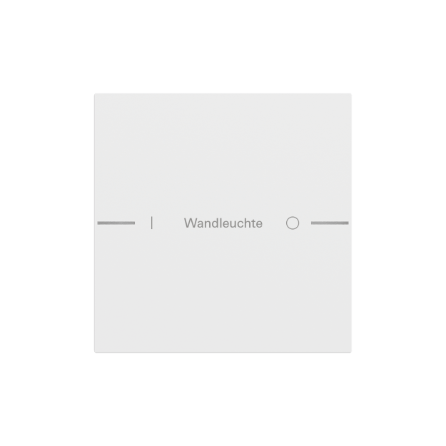 Gira 576170 Wippenset 1f individuell Tastsensor 4.70 Reinweiß