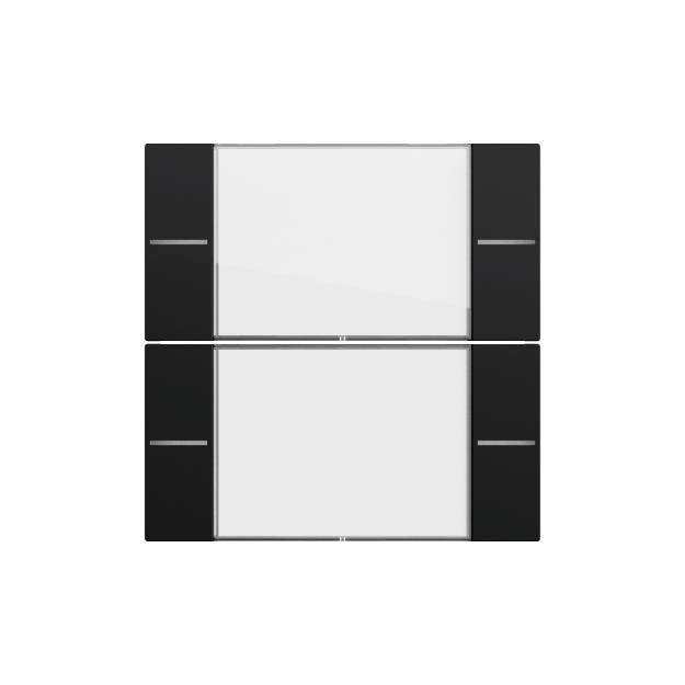Gira 577274 Wippenset 2f BSF Tastsensor 4.70 Klar/Schwarz m