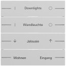 Gira 862476 Wippe Wippenset 4f individuell Tastsensor...