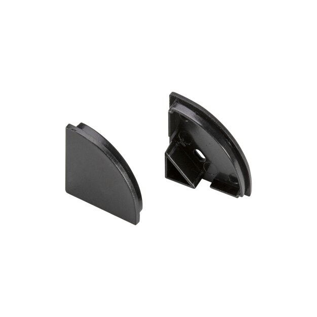 SLV 1012570 LEDSTRIP ENDKAPPEN ECKE M Schwarz