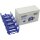 SLV 3009310 DIN-CLIP Set 5 Stück Blau