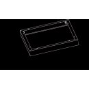 SLV 1011267 SURFACE MOUNTING FRAME Montagerahmen 625 WH