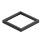 SLV 1011270 SURFACE MOUNTING FRAME Montagerahmen 600 BK
