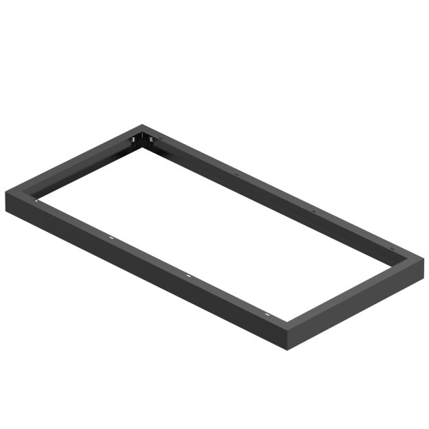 SLV 1011273 SURFACE MOUNTING FRAME Montagerahmen 1200/600 BK