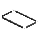 SLV 1011273 SURFACE MOUNTING FRAME Montagerahmen 1200/600 BK